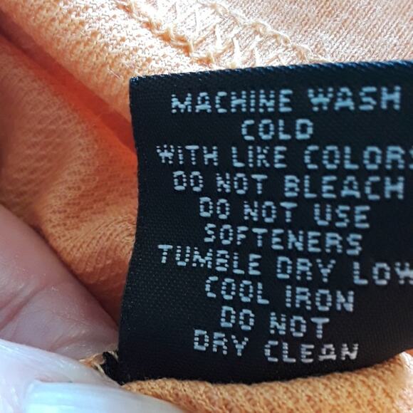 Mens Sz XL Orange Cool Skin Moisture Wicking Breathable SS Polo Golf Shirt - Picture 10 of 11